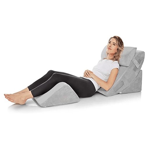 Bed Wedge Pillow Set