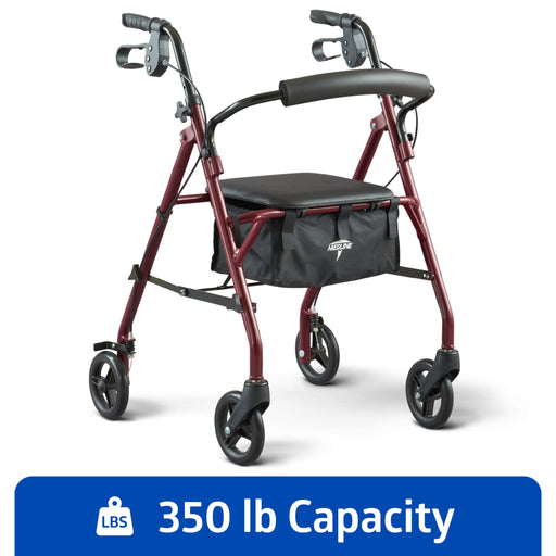 Medline Basic Steel Rollator