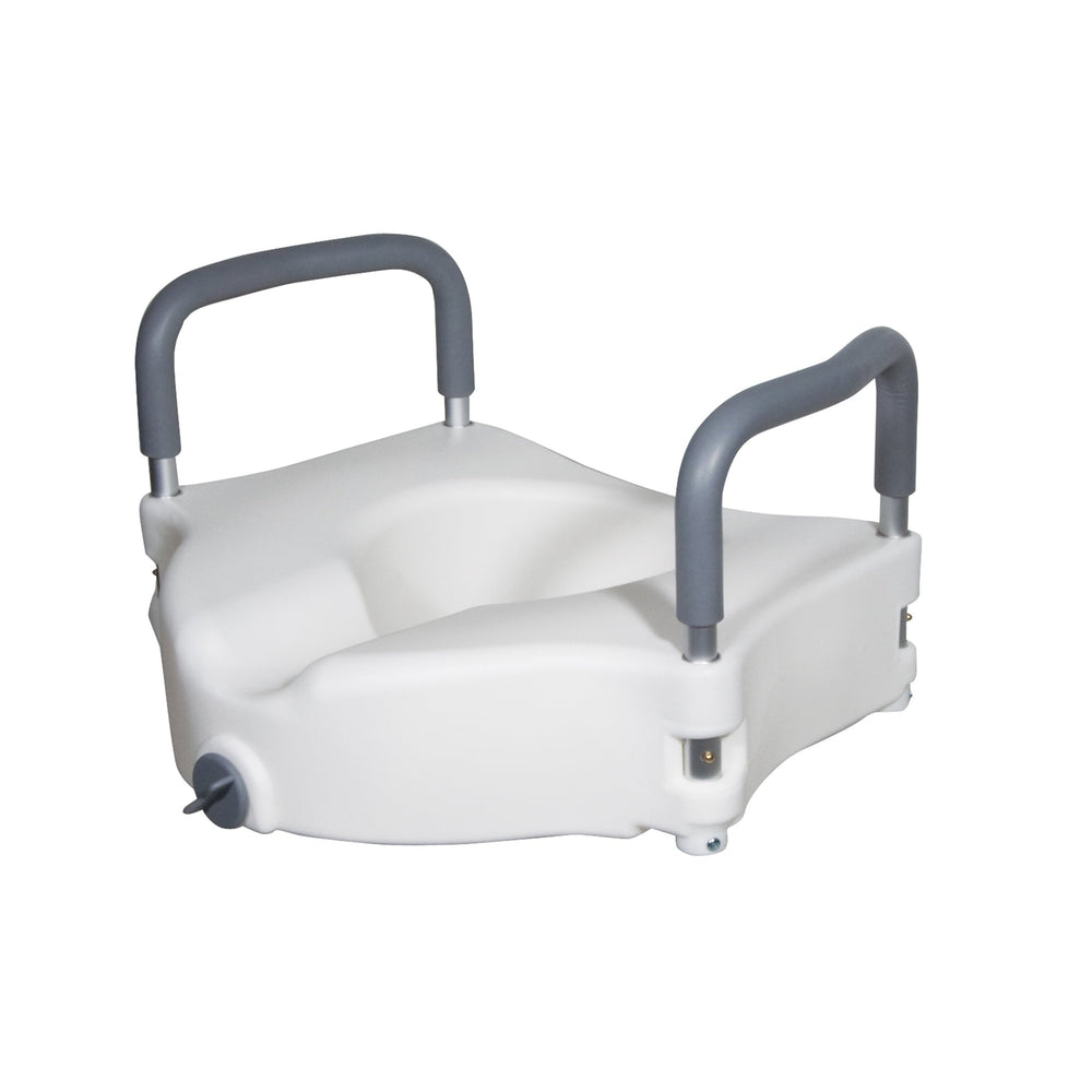 Raised Toilet Seat W/Handles