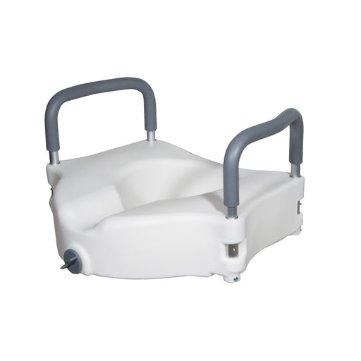 Raised Toilet Seat W/Handles
